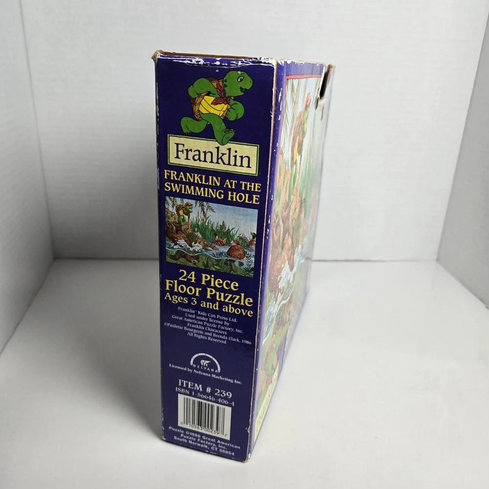 Franklin at the Swimming Hole - 24 Piece Floor Puzzle - 18